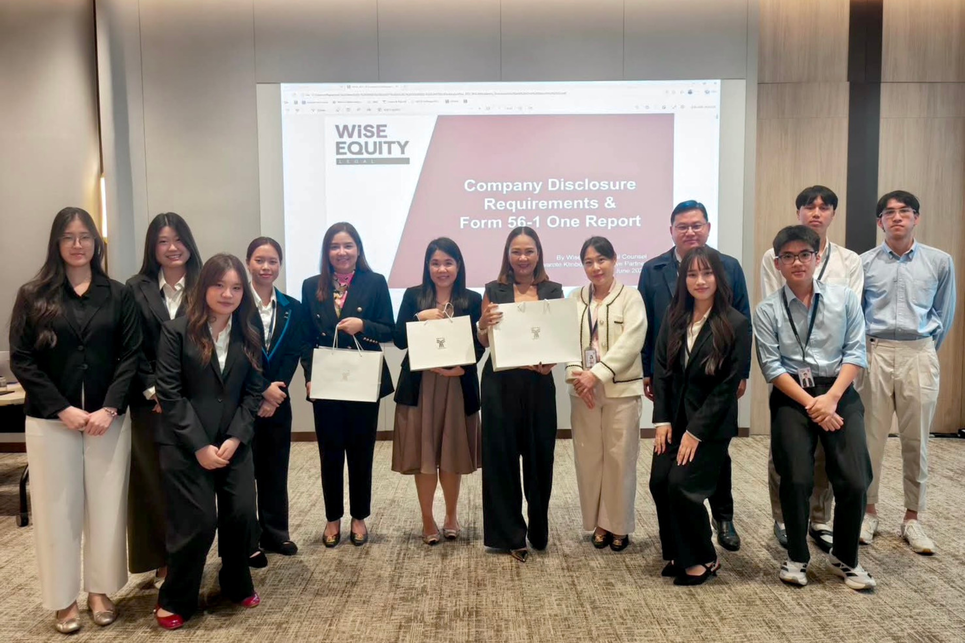 Wise Equity Legal Delivers Form 56-1 One Report Seminar for VGI PCL